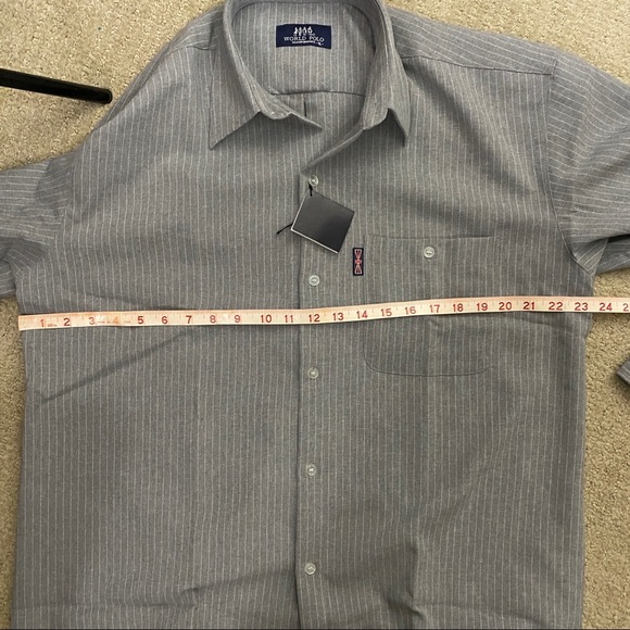 World Polo Vintage Button Up Mens Size XL - Picture 6 of 6